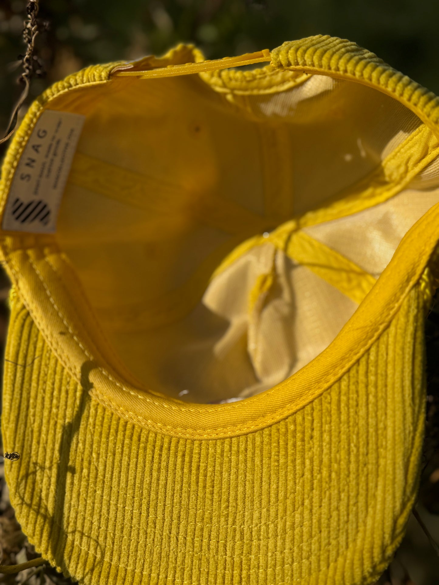 Yellow Corduroy Branded EZPZ