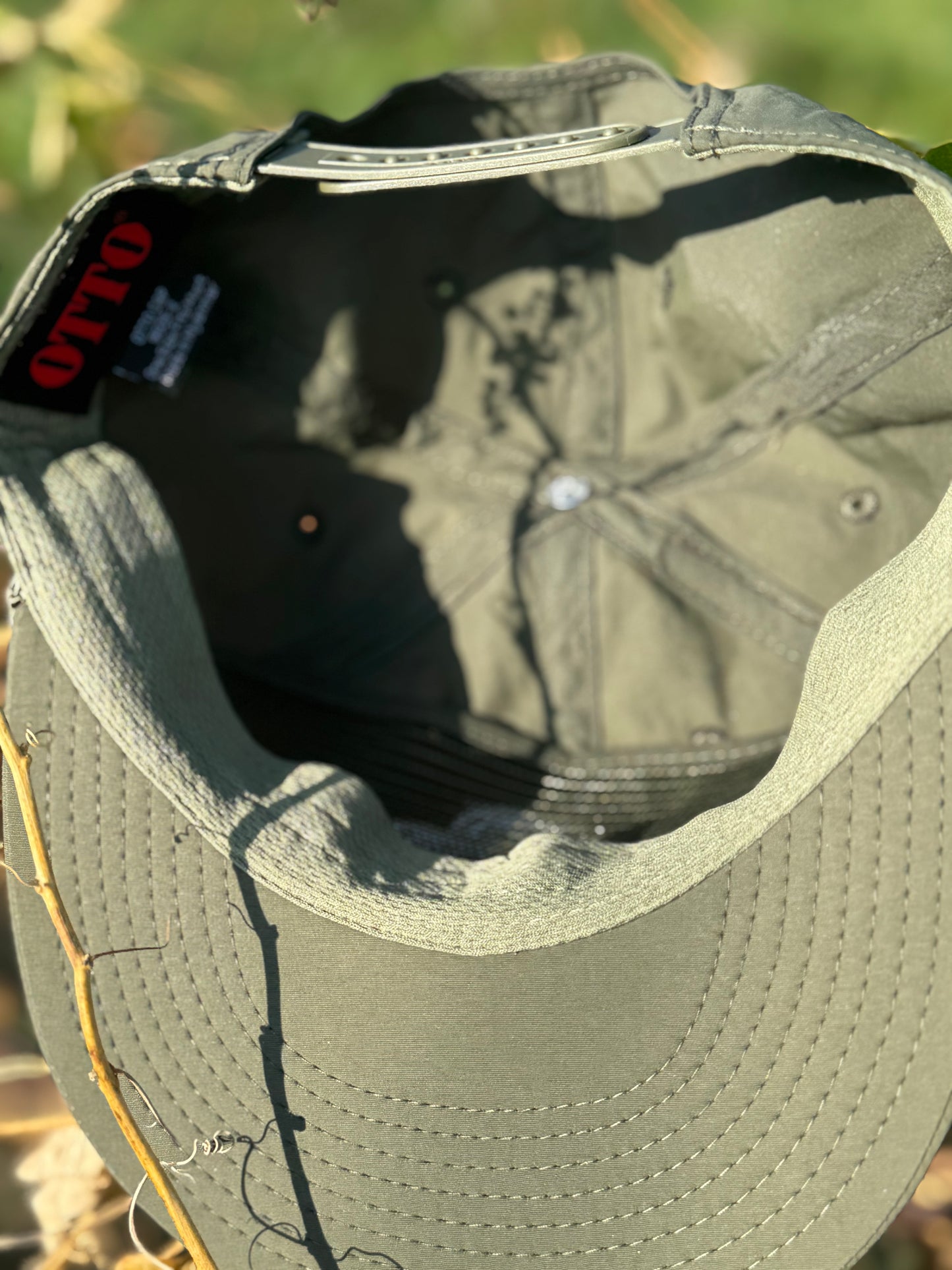 EZPZ Olive Trail Hat – Outdoor Nylon Rope Cap