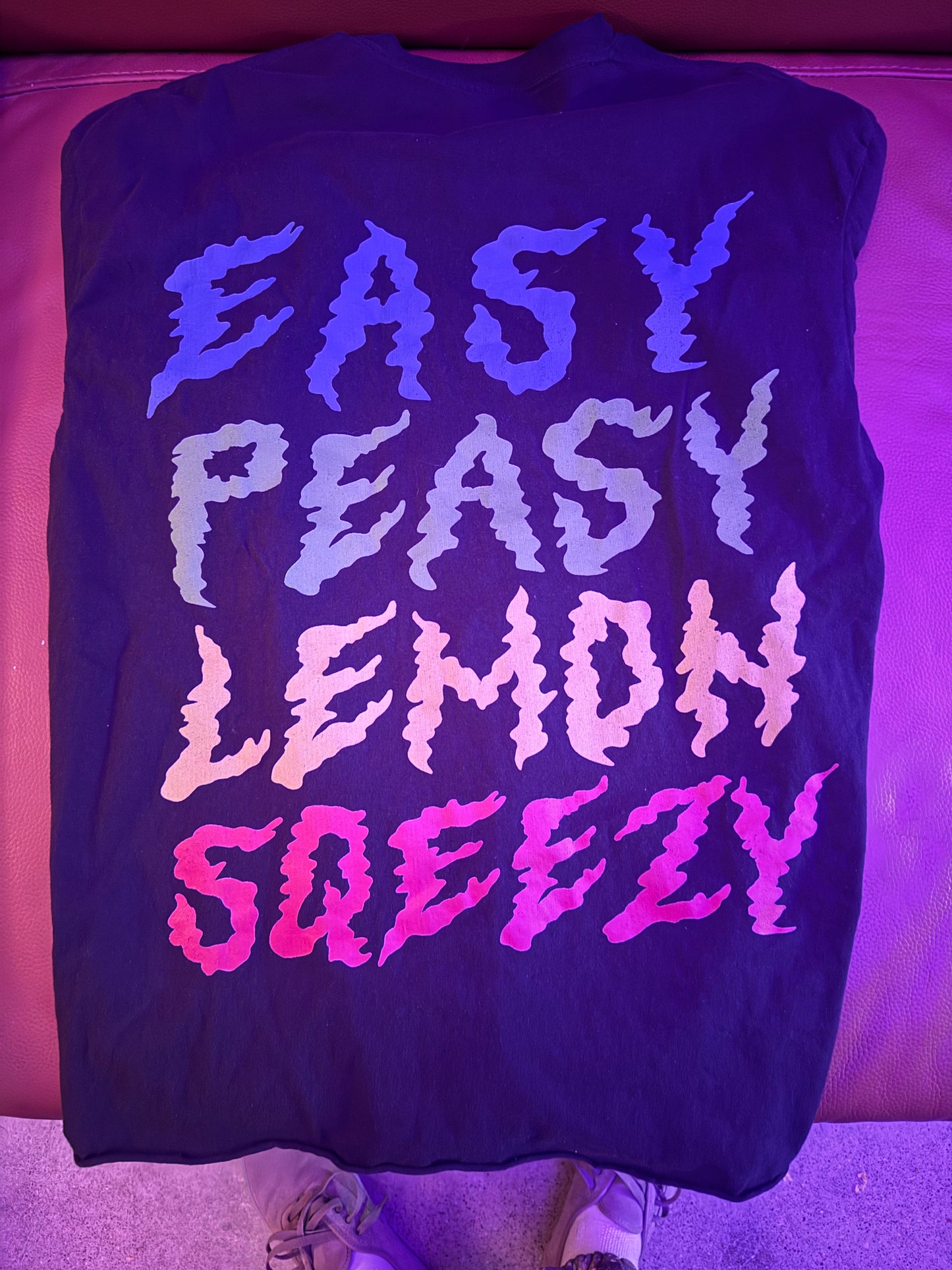 Easy Peasy Lemon Squeeze Graffiti Tee